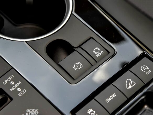 2026 Toyota Highlander IV (XU70), чёрный - вид 21