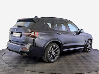 2022 BMW X3 30i xDrive III (G01) Рестайлинг, чёрный, 5950000 рублей, вид 5
