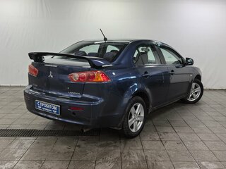 2008 Mitsubishi Lancer X, синий, 440000 рублей, вид 4