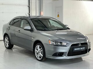 2012 Mitsubishi Lancer X Рестайлинг, серый, 899000 рублей, вид 1