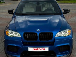 2012 BMW X6 M I (E71) Рестайлинг, синий, 1870000 рублей, вид 2