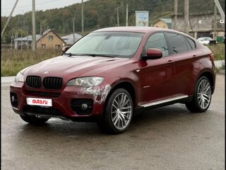 2008 BMW X6 50i 6-speed I (E71), красный, 1299000 рублей, вид 1