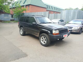 1998 Jeep Grand Cherokee I (ZJ) Рестайлинг, чёрный, 1200000 рублей, вид 2