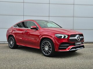 2020 Mercedes-Benz GLE Coupe 350 d II (C167), красный, 7700000 рублей, вид 3
