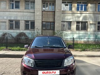 2013 Lada (ВАЗ) Granta I, пурпурный, 160000 рублей, вид 2