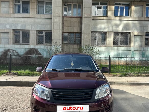 2013 Lada (ВАЗ) Granta I, пурпурный, 160000 рублей - вид 1