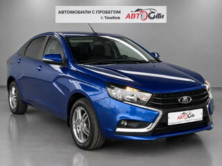 2020 Lada (ВАЗ) Vesta I, синий, 1095000 рублей, вид 4