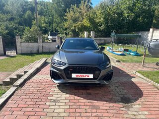2021 Audi A4 45 TFSI V (B9) Рестайлинг, серый, 2850000 рублей, вид 3