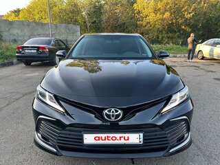 2021 Toyota Camry VIII (XV70) Рестайлинг, чёрный, 1900000 рублей, вид 3