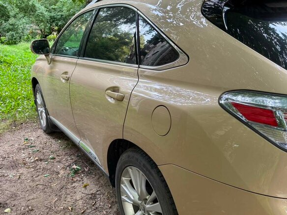 2009 Lexus RX 450h III, бежевый, 1750000 рублей - вид 6