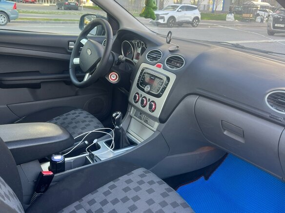 2007 Ford Focus II Рестайлинг, голубой, 360000 рублей - вид 6