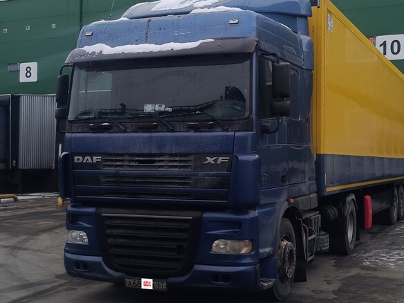 2003 DAF XF 95, синий, 1300000 рублей - вид 14