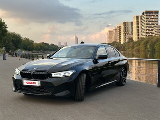2022 BMW 3 серии 320d xDrive VII (G2x) Рестайлинг, чёрный, 5500000 рублей, вид 1