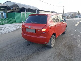2012 Skoda Fabia II Рестайлинг, пурпурный, 650000 рублей, вид 3