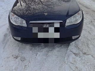 2008 Hyundai Elantra IV (HD), синий, 529000 рублей, вид 1