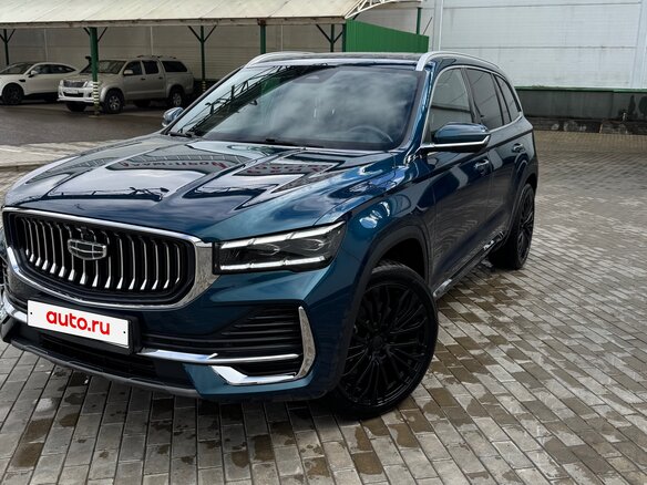 2023 Geely Monjaro I, синий