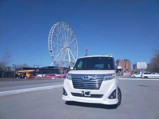 2017 Toyota Roomy I, белый, 1180000 рублей, вид 5