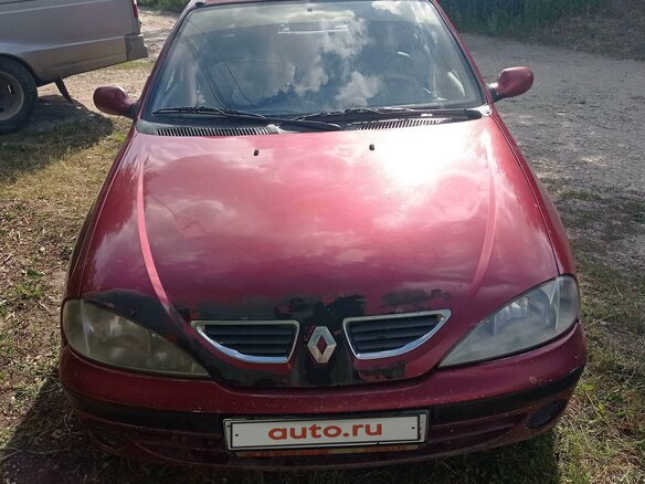2000 Renault Megane I Рестайлинг, пурпурный, 220000 рублей - вид 13