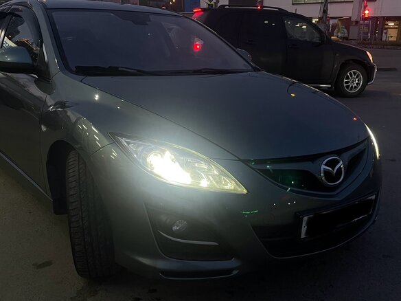 2012 Mazda 6 II (GH) Рестайлинг, серый, 1390000 рублей - вид 1