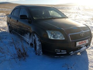 2003 Toyota Avensis II, чёрный, 800000 рублей, вид 1