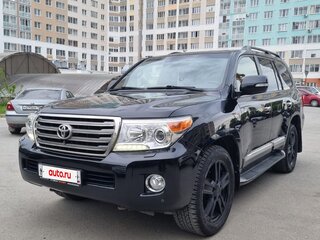 2014 Toyota Land Cruiser 200 Series Рестайлинг 1, чёрный, 3300000 рублей, вид 1