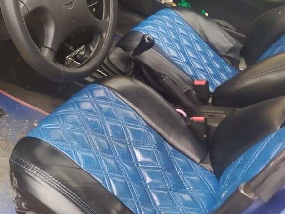 1994 Nissan Sunny N14, синий, 250000 рублей - вид 5