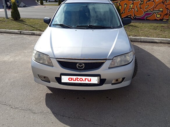 2001 Mazda 323 VI (BJ) Рестайлинг, серебристый, 200000 рублей