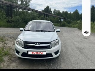 2015 Lada (ВАЗ) Granta I, белый, 320000 рублей, вид 2