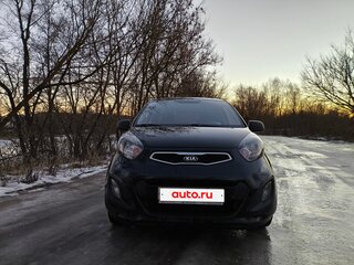 2013 Kia Picanto II, чёрный, 655000 рублей, вид 1