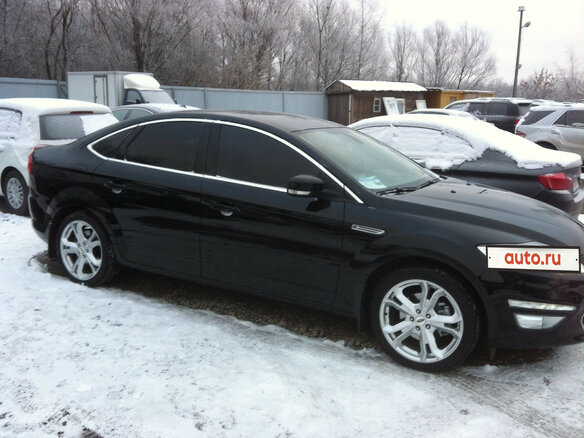 2014 Ford Mondeo IV Рестайлинг, чёрный - вид 2