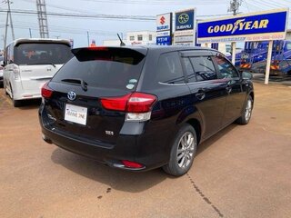 2016 Toyota Corolla Fielder XI (E160, E170, E180), чёрный, 870000 рублей, вид 2