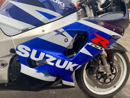 2003 Suzuki GSX-R 750, синий, 420000 рублей, вид 3