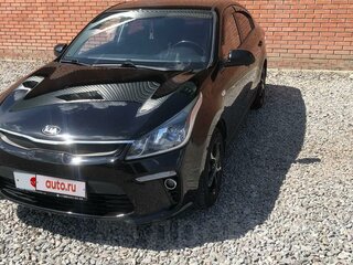 2017 Kia Rio IV, чёрный, 1130000 рублей, вид 3