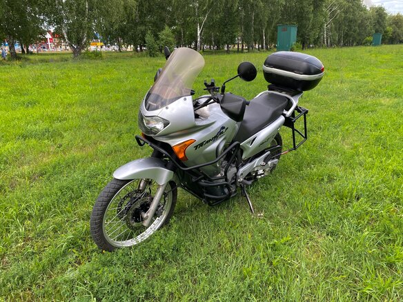 2001 Honda XL650V Transalp, серебристый, 430000 рублей - вид 7