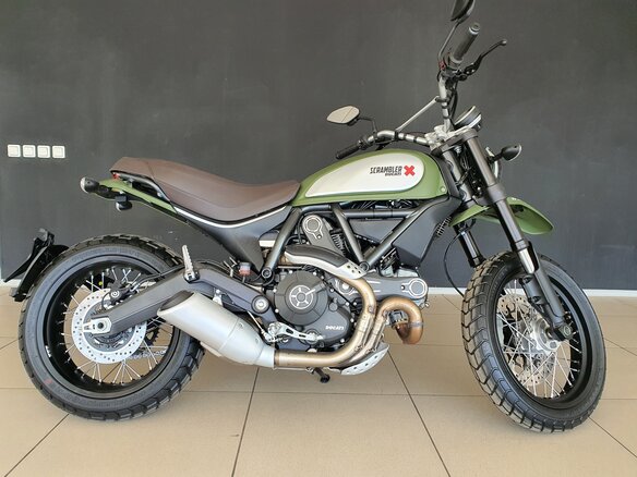 2016 Ducati Scrambler 800, зелёный - вид 8