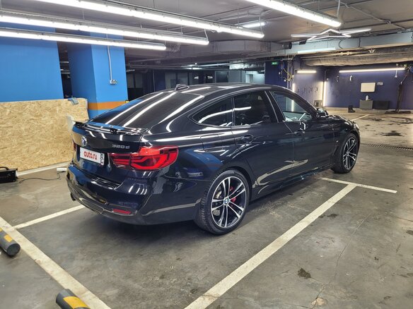 2020 BMW 3 серии 320d xDrive VI (F3x) Рестайлинг, чёрный - вид 3