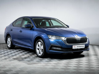 2021 Skoda Octavia IV (A8), синий, 1399999 рублей, вид 3