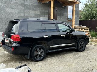 2012 Toyota Land Cruiser 200 Series Рестайлинг 1, чёрный, 4100000 рублей, вид 2