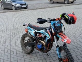 2024 FX moto YX300, синий, 325000 рублей, вид 4