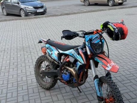 2024 FX moto YX300, синий, 325000 рублей, вид 4