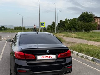 2018 BMW 5 серии 530i xDrive VII (G30/G31/G38), чёрный, 3200000 рублей, вид 4