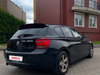 2014 BMW 1 серии 116i II (F20/F21), чёрный, 1350000 рублей, вид 5
