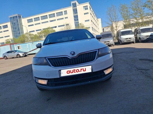 2016 Skoda Rapid I, белый, 550000 рублей