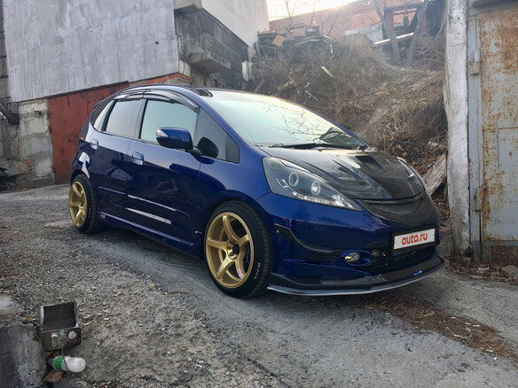2010 Honda Fit II, синий - вид 13