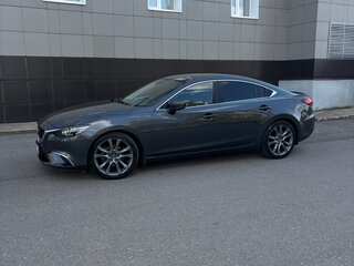 2018 Mazda 6 III (GJ) Рестайлинг, серый, 2150000 рублей, вид 3