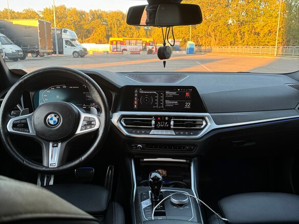 2021 BMW 3 серии M340i VII (G2x), серый, 5200000 рублей - вид 11