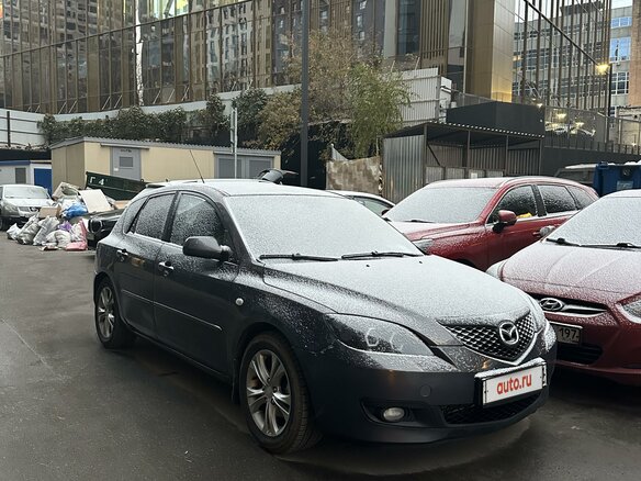 2008 Mazda 3 I (BK) Рестайлинг, серый, 850000 рублей - вид 8