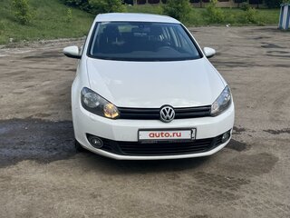 2012 Volkswagen Golf VI, белый, 680000 рублей, вид 2