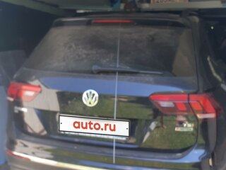 2018 Volkswagen Tiguan Allspace II, чёрный, 3200000 рублей, вид 3