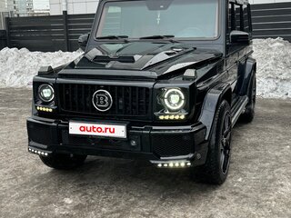 2002 Mercedes-Benz G-Класс 500 II (W463), чёрный, 3300000 рублей, вид 1